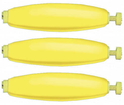 Snap On Cigar Float 2In Yellow 3Pk 12/Bag