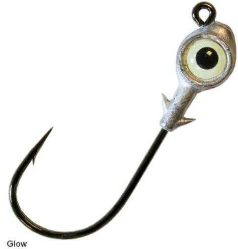 ZMAN REDFISHEYE JIGHD 3PK 1/8 GLOW