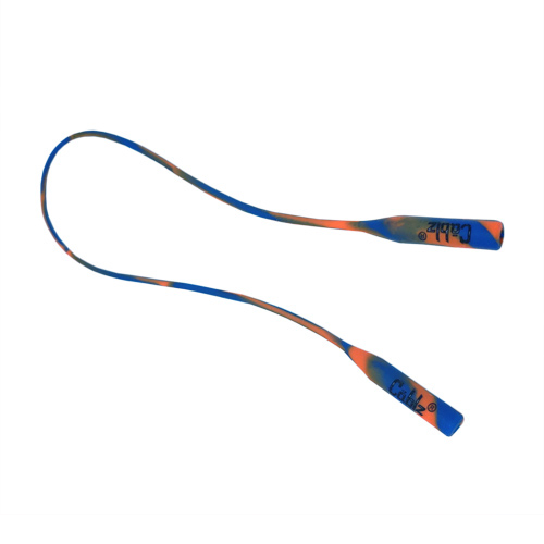 Cablz Silicone Sunglass Retain 16 in Orange / Blue Model: SiliconeOrange/Blu