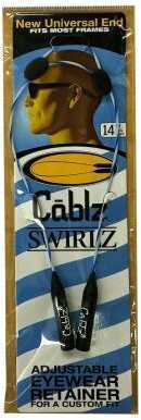 Cablz Monoz Swirlz Adjustable Blue & White Model: SWIRLZBLU