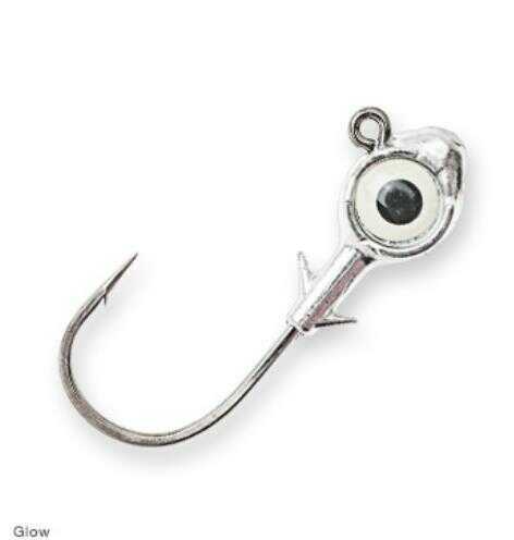 ZMAN TROUTEYE JIGHEAD 3PK 1/4 GLOW