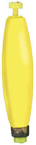 Weighted Snap Cigar Float 2In Yellow 3Pk 12/Bag