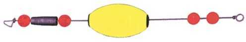 Comal Weighted Oval Reddi-Ratt 2 1/2In Yellow 50/bg