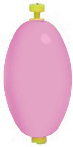 Oval Weighted Rattle Snap Float 2 1/2In Pink 50bg