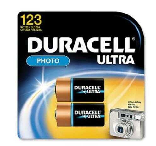 Duracell Lithium Battery Cr123 2/Pk Model: 80235028