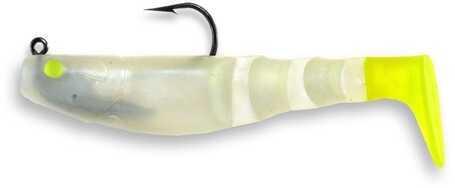 Egret Mambo Mullet 3 1/2Inch 1/4Oz 2Pack Pearl/Chart Model: E-MM35-14-07