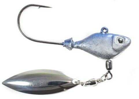 Fish Head Spin 1/2 oz 1Pk Aurora Blue Model: 1100307