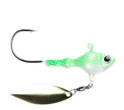 Fish Head Citrus Shad 1/4 oz Jig 1 pack