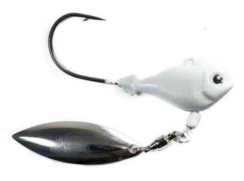 Fish Head Spin 1/4Oz 1Pk Pearl White Model: 1100805
