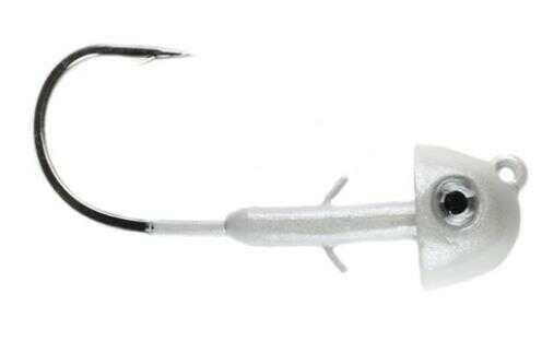 Fish Head V-Lock Jighead 1/4Oz 3Pk Pearl White Model: 1600805