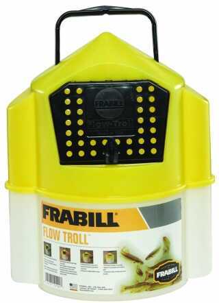 Frabill Magnum Flow Troll 10Qt W/Self Locking Lid