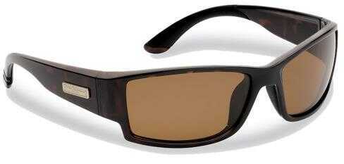 Flying Fisherman Sunglasses Polaroid-Razor Dark Tortise/Amber Model: 7717TA