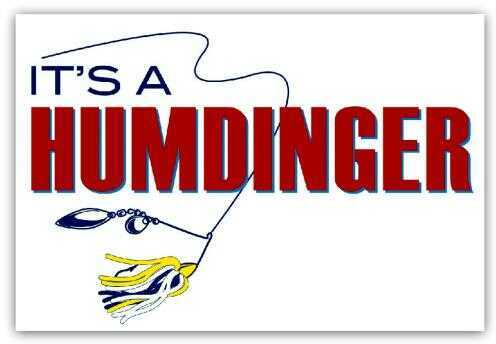 Humdinger Spinner Bait 1/4 Chart Col/Gold Wil Bl/Ch/Wh