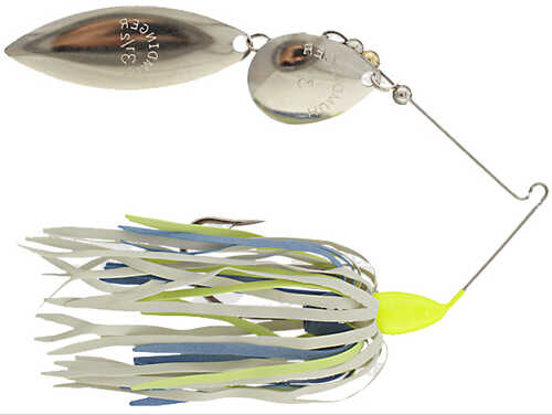 Humdinger Spinner Bait 1/4 Blue/Chartrreuse/White With Colorado/Blue Willow Model: 109E
