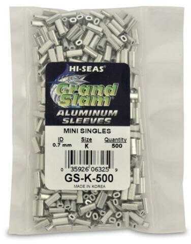 Hi-Seas Grand Slam Alum Sleeve 50Pk .7Mm 40# Mono