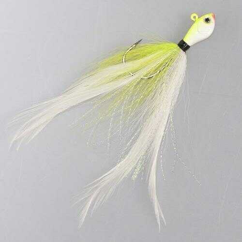 Jenko Big Wig Hair/Feather Jig 1/2Oz Chart Shad Model: JBW012CS