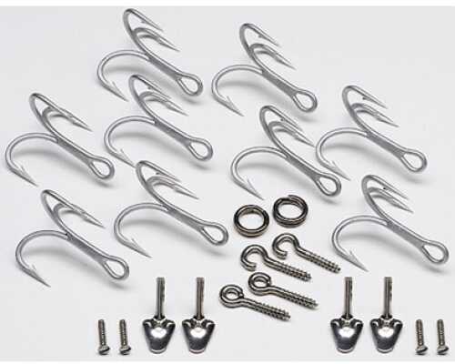 L&S Mirrodine Hook Kit Replacement Hooks/Splt Rings