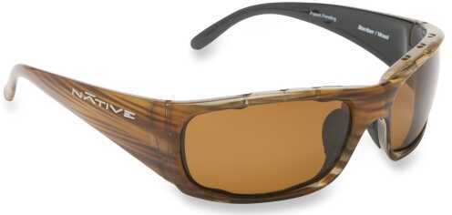 Native Polarized Eyewear Bomber Wood/Brown