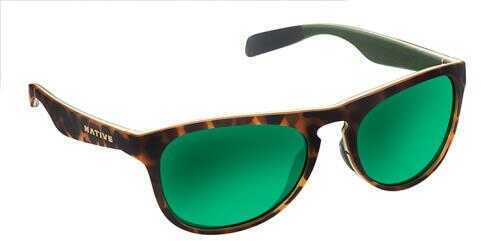 Native Polarized Eyewear Sanitas Tort Yel Grn/Grn Refle Model: 180 909 529