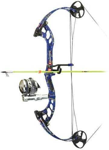 PSE Mudd Dawg Bowfishing Package with Muzzy Reel 30-40 lb Right Hand DKd Camo