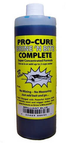 Pro-Cure Brine N Bite Complete 16Oz Brilliant Blue