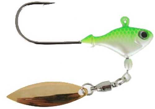 Sworming Hornet Fish Head Spin Weedless 3/8Oz 1Pk Citrus Shad