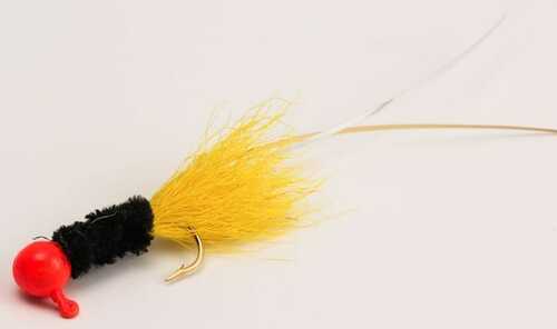 Slaters Chenille Jig #4 1/16Oz 3Pk Orange/Black/Yellow Md#: Sj3-643T4