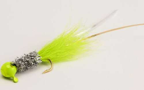 Slaters Chenille Jig #6 1/32Oz 3Pk Chartreuse/Silver/Chartreuse Md#: Sj3-8S8T6