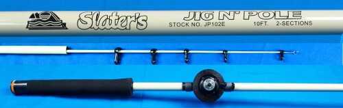 Slater's Jig-N-Pole Foam Handle With Spring Reel-guides 3 Pieces 10ft