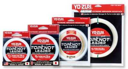 Yo-Zuri Topknot Leader 30 Yards - Natural Clear Model: TKLD15LBNCL30YD