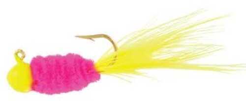 Mr. Crappie Slab Daddy 1/8Oz 3Pk Chartreuse/Pink/Chartreuse Md#: Sd3D-738