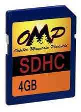 OMP Memory Card SDHC - 4Gb