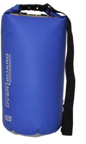 Waterproof 20 Liter Dry Tube Bag Blue - 100 Percent (Class 3) With Electronically Welded Seams Can Handle Q