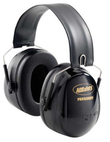 Peltor President Hearing Protector NRR 24Db Folds Compact For Portability - Liquid/Foam Cushions - Lightweight & Comfort