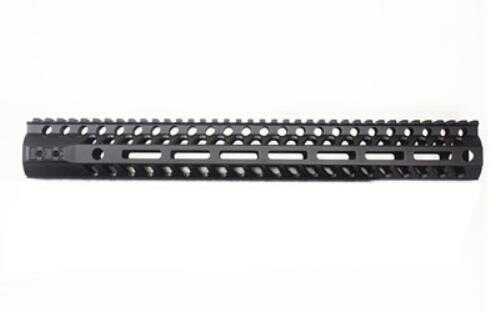 2A Armament Aethon Handguard Hardcoat Black Anodized 6AL-4V Titanium Barrel Nut 6061 Extrusion AR Rifles 15" 2A-AERML-15