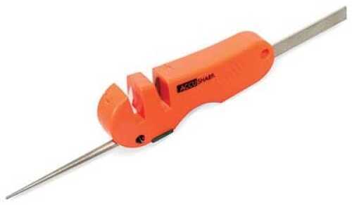 AccuSharp Knife Sharpener Orange Plastic Card 028C