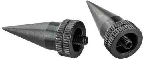 Accu-Tac Spike Feet Set Fits LR--10 BIPODS Steel Black Md: LRS0200