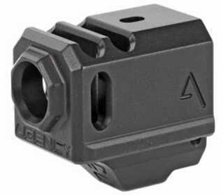 Agency Arms for Glock 43 Compensator Features two chamber design-2 vertical ports and 2 side venting Front sight h