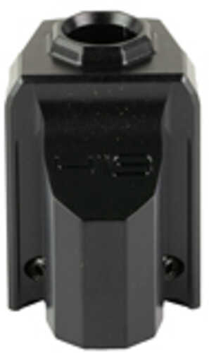 Agency Arms 419 Compensator Features 2 Vertical Ports Fits Sig Sauer P320 Matte Finish Black Includes Two Set Screws wit