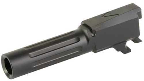 Agency Arms Mid Line Barrel 9MM DLC Finish Black Fluted Fits Sig Sauer P365 MLP365NTDLC