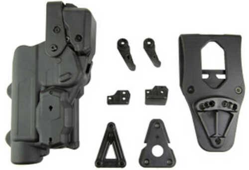 Rapid Force Rapid Force Level 3 Duty Holster Fits GLOCK 19 with Large Light (X300/TLR-1) Right Hand Compatible with AXON