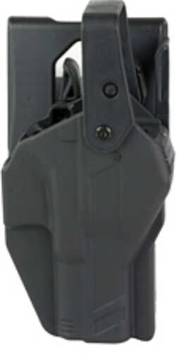 Rapid Force Duty Holster Outside The Waistband Level 3 Retention Fits Glock 19/19x/32/38/23 (will No