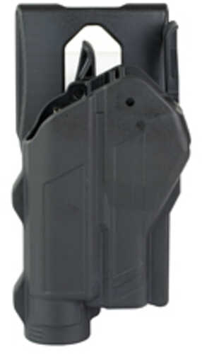 Rapid Force Duty Holster Outside the Waistband Level 2 Retention Fits Glock 17/31/47/22 (Will Not