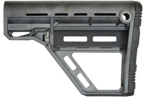 Amend2 Modular Stock For AR-15 MilSpec Buffer Tube M-LOK Compatible Carbon Gray A2AMSBASECBN