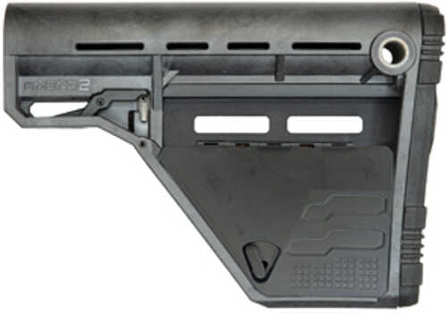Amend2 Amend2 Modular Stock For AR-15 MilSpec Buffer Tube M-LOK Compatible Lower Storage Carbon Gray A2AMSLOWSCBN