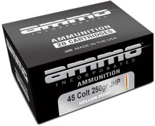 Ammo Inc Signature 45 Long Colt 250 Grain XTP Jacketed Hollow Point 20 Rounds 45C250JHP-A20