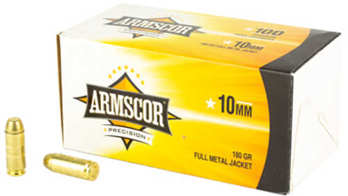 Armscor Ammo 10MM 180 Grain Full Metal Jacket 100 Round Box 50440