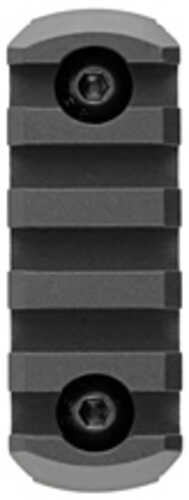 Armaspec M-lok Rail 5 Slot Anodized Finish Black Arm611-5