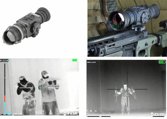 ArmaSight Zeus 336 Thermal Weapon Sight 2-8X 30 Germanium FLIR Tau 336X256 (17?M) 30Hz Core 75mm LensBlack Finis