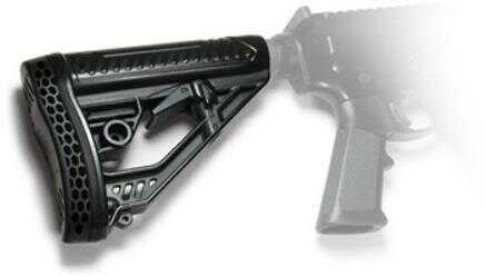 ADTAC AR15/M4 Adjustable Stock Mil-Spec Polymer Black